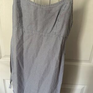 Striped Sleeveless Dress brandy Melville